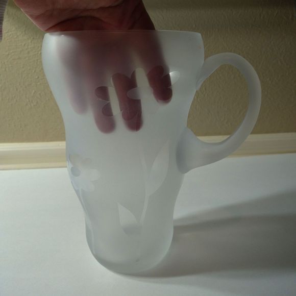 Bohemia Hand Made Crystalex Pitcher - Picture 2 of 5